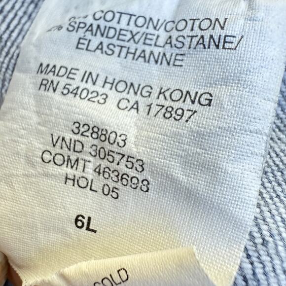 Gap Original Bootcut Jeans Sz 6L Long Womens Mid Rise Medium to Darkish Wash - Picture 5 of 6